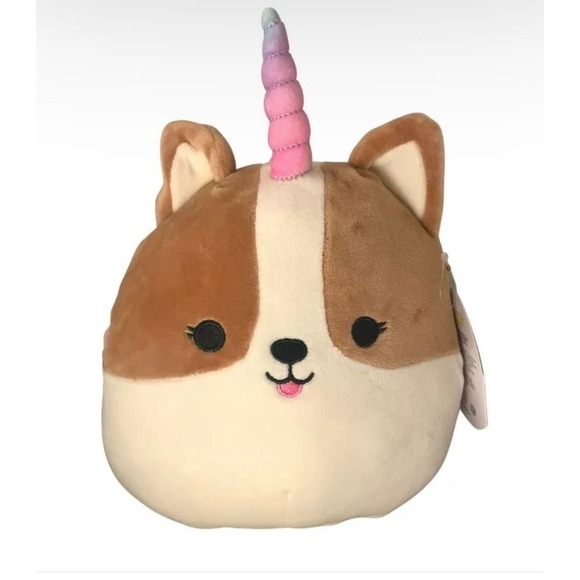 Squishmallows Marcelline Corgi Unicorn Plush Stuffed Animal Unisex Collectible - Picture 1 of 5